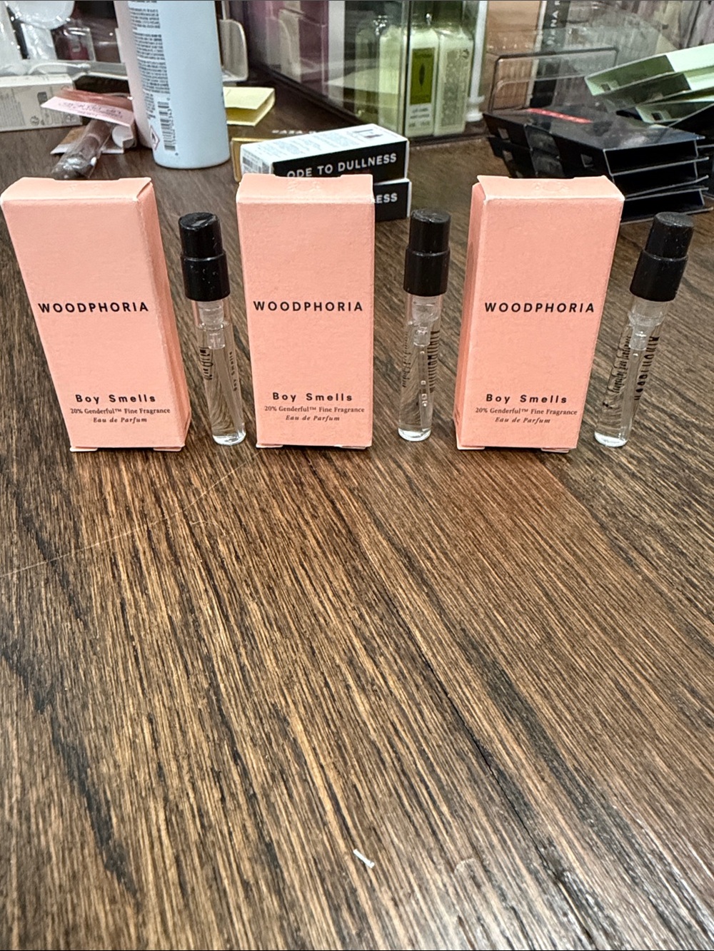 Bundle of 3 Boy Smells Woodphoria samples